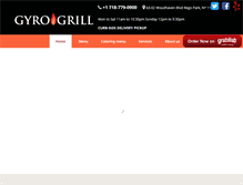 Tablet Screenshot of gyrogrillny.com
